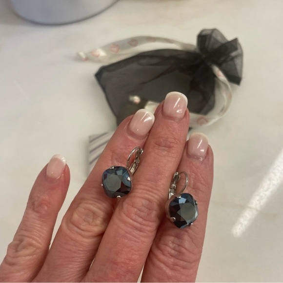 Sabika Blue Crystal Accessories Set - Picture 3 of 4